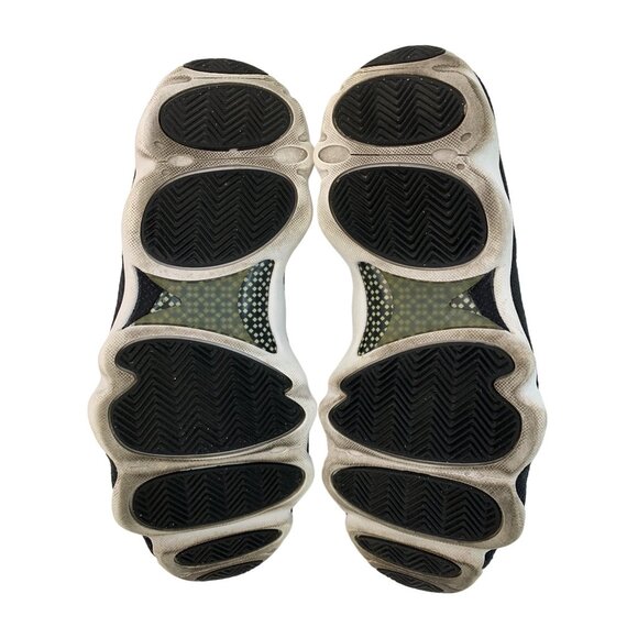 Nike Air Jordan 10.5 US Men’s Basketball Shoes Black/White/Red 7311 Used - Picture 5 of 12